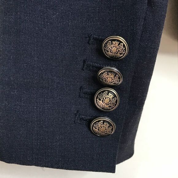 Talula Sz 00 Navy Blazer - Cute! - Picture 8 of 8